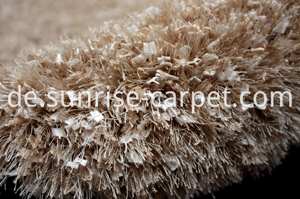 Butterfly & Silk Mix Shaggy Rug